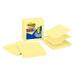 Post-it Super Sticky Pop-up Notes 4x4 in 5 Pads 2x the Sticking Power Canary Yellow Recyclable (R440-YWSS)