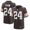Men's Nike Nick Chubb Brown Cleveland Browns Player Game Jersey
