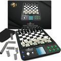 Top 1 Chess Set Board Game Electronic Voice Chess Academy Classical 8 in 1 Computer Voice Teaching System Teach Chess Strategy Chess Sets Games Lovers