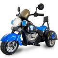 Hikiddo 6V Kids Ride on Chopper Motorcycle 3-Wheeler Electric Motorcycle