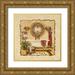 Olson Charlene 20x20 Gold Ornate Wood Framed with Double Matting Museum Art Print Titled - Art Deco Bath I