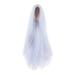 1:6 Scale Woman Long Straight Hairpiece s for 12 Action Figures as described