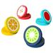 4 Pieces Fruit Pattern Wooden Castanets Musical Toys Early Education Preschool Percussion for Baby Children Boys Girls Gift