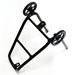 Aluminium Rear Rack Frames Shelf Racks Bike Bracket Accessories Cycle for Folding Bike Road Bike Outdoor Tailstock Touring Black