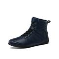 Difumos Women & Men Nonslip Round Toe Sneakers High Top Wrestling Shoes Indoor Lightweight Boxing Shoe Blue 6