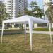 Canopy Tent Wedding Party Tent Outdoor Gazebo Heavy Duty White (10 x 10 )