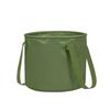 Holiday Savings 2022! Feltree Collapsible Bucket Camping Water Storage Container Folding Bucket Portable Leak-Proof Folding Foot Tub Washbasin Travel Hiking Fishing Gardening Army Green PVC
