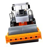 1:22 Scale Play Vehicles Construction Vehicle Truck Cars Toy Friction Powered Push Engineering Toys for Boys And Girls - Road Roller