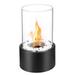 Tabletop Fire Pit Portable Alcohol Fireplace Indoor Outdoor Mini Fireplace Burning Real Flame For Patio Balcony