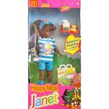 1pc Barbie McDonald s Happy Meal JANET Doll AA w Surprise Jewelry 1993