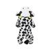 Pet Costume Dog Halloween Suit Dog Milk Cow Costume Dog Jumpsuit Pet Puppy Supplies - Size L