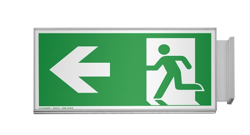 RIO Fahnenschild Fluchtweg, Format: 149,5x299mm Image