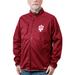 Men's Franchise Club Crimson Indiana Hoosiers Softshell Full-Zip Jacket