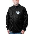 Men's Franchise Club Black Kentucky Wildcats Softshell Full-Zip Jacket
