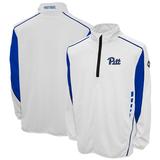 Men's Franchise Club White Pitt Panthers Flex Thermatec Quarter-Zip Jacket