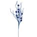 Vickerman 32 Blue Mini Pinecone Twig Glitter Spray 6 per bag.