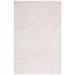 White 60 x 36 x 0.39 in Indoor Area Rug - Charlton Home® Batel Solid Color Handmade Area Rug in Silk/Wool | 60 H x 36 W x 0.39 D in | Wayfair