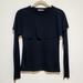 Zara Tops | 3/25zara Long Sleeve Women's Top Size S | Color: Black | Size: S
