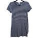 J. Crew Dresses | J. Crew Women's Striped Casual Dress | Color: Blue/White | Size: Xs