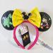 Disney Accessories | Disney Exclusive Electrical Parade Ears Nwt Price Firm | Color: Black/Yellow | Size: Os