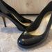 Kate Spade Shoes | Kate Spade Classic Black Patent Leather Pumps Heels 9.5b | Color: Black | Size: 9.5