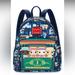 Disney Bags | Disney Parks Loungefly Main Street Mini Backpack | Color: Blue | Size: Os