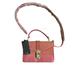 Zara Bags | Nwt Zara Leather Pink Bag M | Color: Gold/Pink | Size: Os
