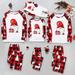 Fall Clearance Sale! YYDGH Christmas Pajamas for Family Xmas Matching Sets for Adults Kids Holiday Home Xmas Gnome Elk Tree Plaids Family Sleepwear Set
