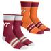 Youth Rock Em Socks Virginia Tech Hokies Multi-Stripe 2-Pack Team Crew Sock Set