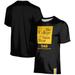 Men's ProSphere Black Saint Rose Golden Knights Dad Logo Stripe T-Shirt