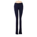 Joe's Jeans Jeans - Low Rise Skinny Leg Denim: Blue Bottoms - Women's Size 26 - Dark Wash