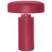 Tower 16.5" Tall Cerise Ceramic Table Lamp