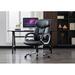 Inbox Zero Kalev Ergonomic Executive Chair Upholstered, Leather in Black | 43.3 H x 27.55 W x 27.55 D in | Wayfair 50C0FAE8DB7944C199258E897604F73A