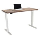Inbox Zero Lift it Value Height Adjustable Sit to Stand Desk Wood/Metal in Brown/Gray | 30 W x 60 D in | Wayfair 5D4E7A55A90447C5B083C0B83265F50D