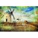 August Grove® Windmill Faith - Wrapped Canvas Graphic Art Canvas | 8 H x 12 W x 1.25 D in | Wayfair 81AC93A359E1477AA841A92D2BB781F9
