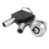 Cabinet Mailbox Safety Tubular Keyswitch Cam Lock w Keys Mwnrr - 0.55" x 0.67"(D*L)