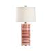 Chelsea House Chelsea House (General) Orange Banded 31 Inch Table Lamp - 69728