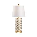 Chelsea House Pam Cain Bamboo Squares 26 Inch Table Lamp - 69809