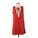 Naif Casual Dress - Shift: Orange Dresses - Women's Size Small