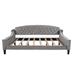 Modern Button Tufted Upholstered Sofa Bed Foam Padded Wingback Daybed