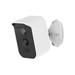 Holiday Savings 2022! Feltree Security Camera Wireless Outdoor with Rechargeable Battery Powered WiFi Camera Night Vision Home Security Camera 2-Way Audio And Storage Person-Detection White