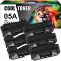 1-Pack Compatible Toner for HP 05A CE505A for HP P2035 P2035N P2055DN P2030 P2050 P2055X P2055D Printer (Black 6-Pack)High Yield (3 500 pages)