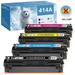 4X 414A Toner Cartridges(NO Chip)Replacement for HP 414A 414X W2020A W2021A W2022A W2023A for HP Color Pro MFP M479fdw M479fdn M454dw M454dn Ink (Black Cyan Magenta Yellow)