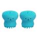 Facial Cleansing Brush Silicone Handheld Face Brush and Massager ï¼ŒOctopus-Shaped Cleansing Brush for Deep Cleaning Gentle Exfoliating Skin Massage