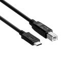 YOUNGNA USB B to USB C USB C Printer Cable 2.0 USB C to USB B Printer Cable USB C Cable for Cellphone Printer