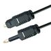 PVC Shell Professional Connector Digital 3.5mm to Toslink SPDIF Line Optical Fiber Cord Audio Cable 1M