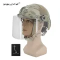 Vcorde bagNew Dulhelmet Flip Goggles cd shield Lens Riot Mask Airsoft Paintball FAST MICH