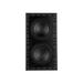 Monoprice Monolith M-IWSUB82 Dual 8in In-Wall Subwoofer| Passive Magnetic Paintable Grille Easy Install Adds Powerful Bass To Your In Wall or In Ceiling Home Theater System