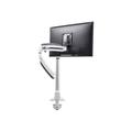 Chief Kontour K1C Series K1C120W - Stand - adjustable arm - for LCD display - aluminum - white - screen size: 10 -30 - clamp mountable - TAA Compliant