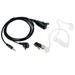 50Pcs Air Acoustic Earpiece Headset with Mic for Cobra Two Way Radios Walkie Talkie CXT545 CXT345 MT600